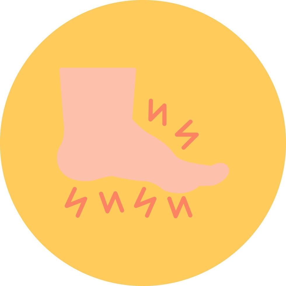 Foot Creative Icon Design vector