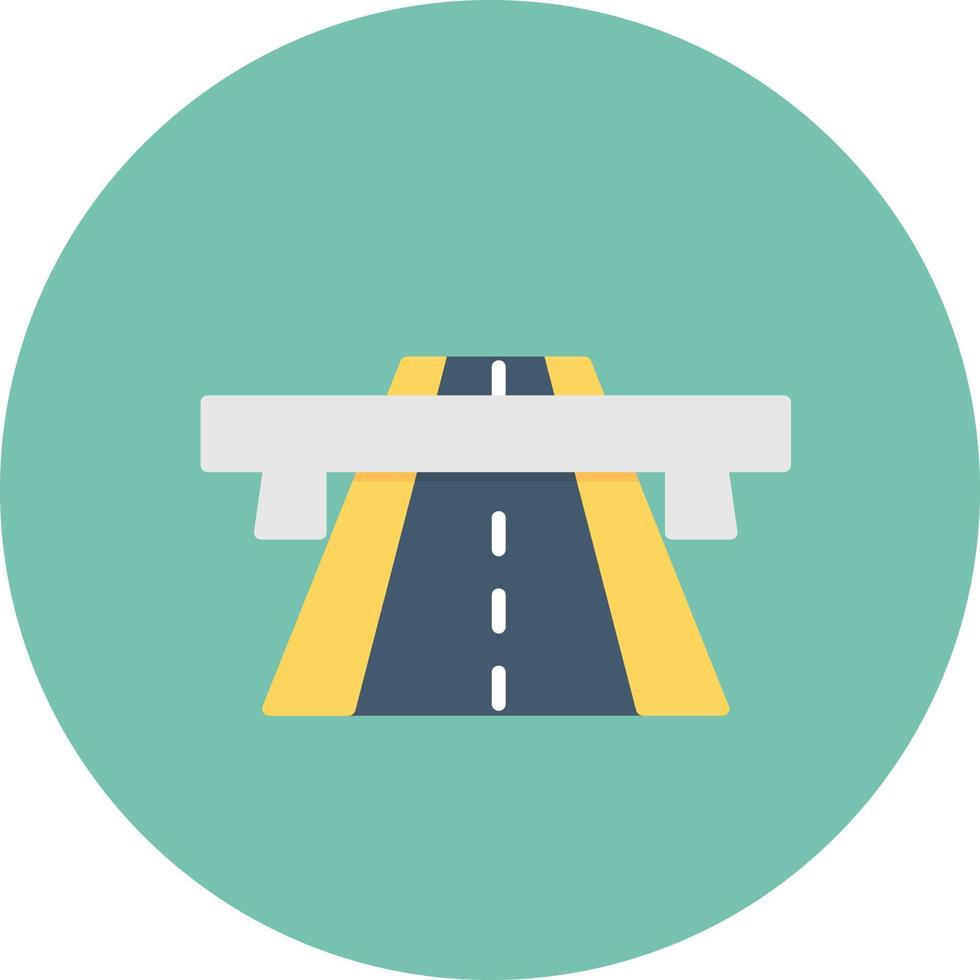 Road Creative Icon Design vector