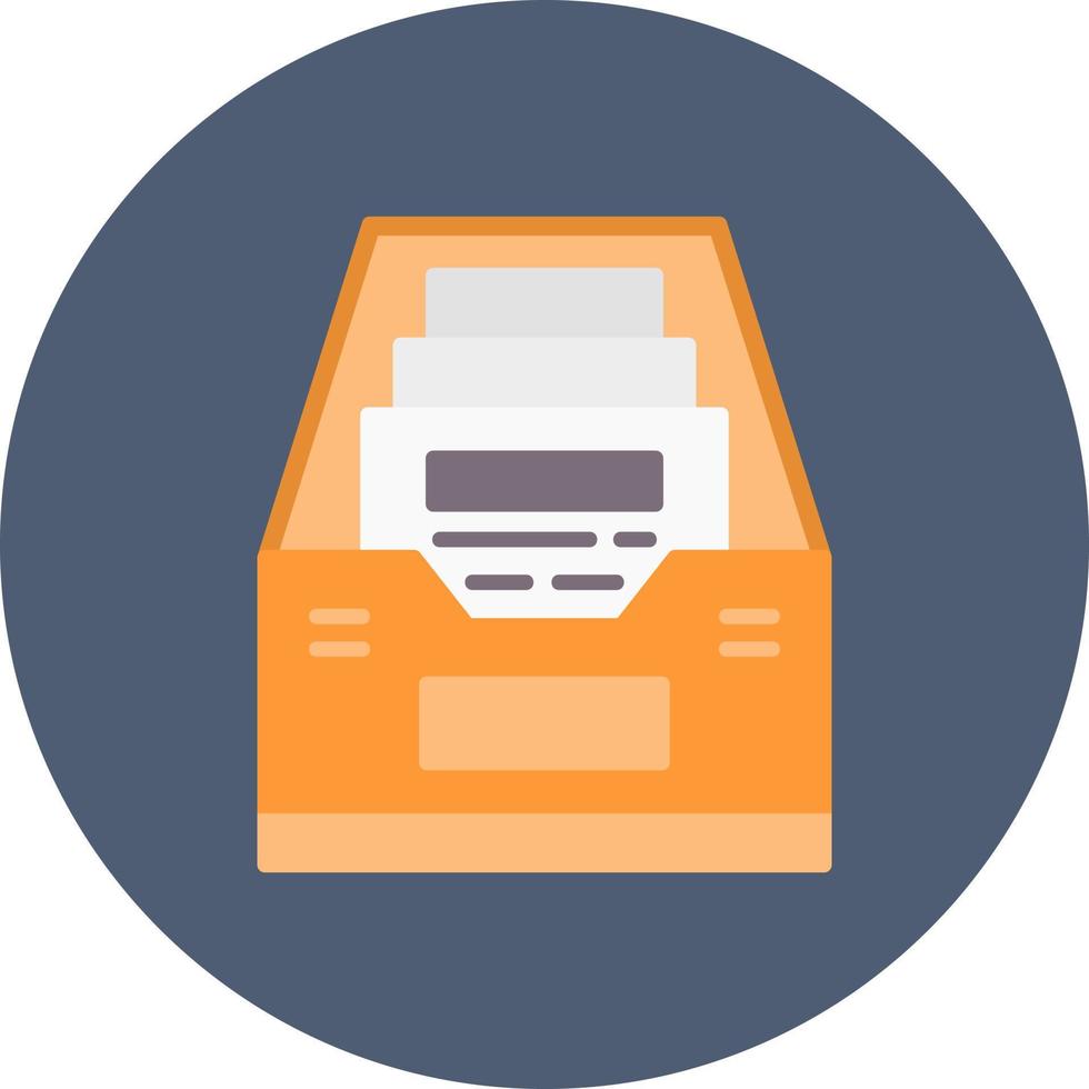 Files Box Creative Icon Design vector