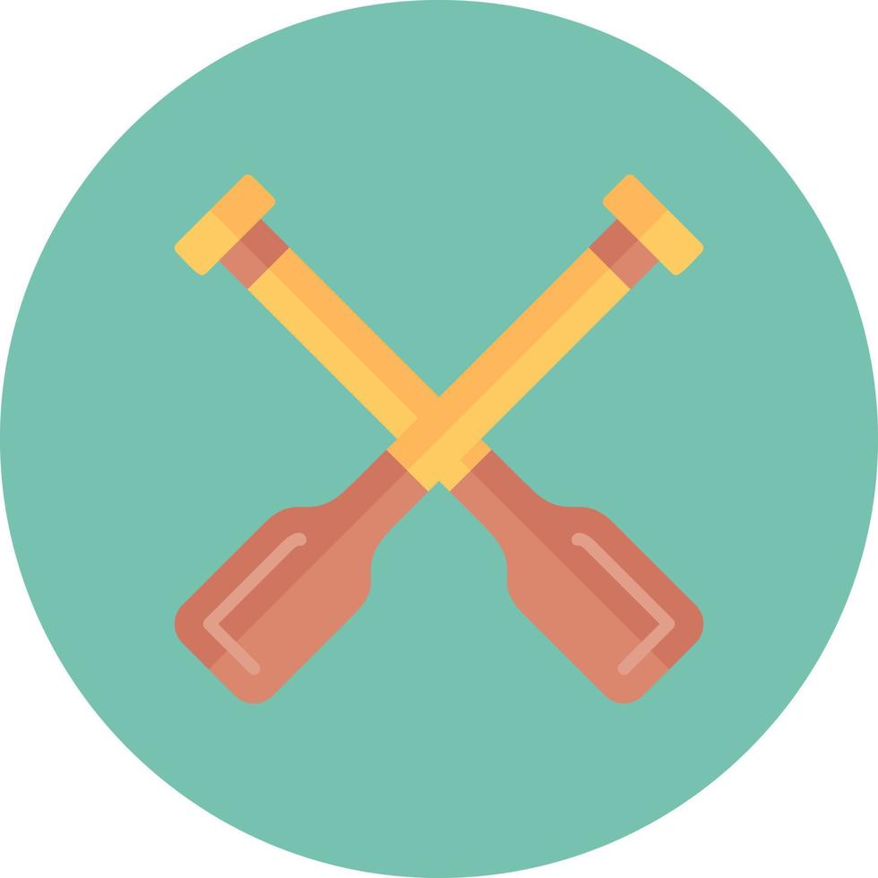 Rowing Creative Icon Design vector