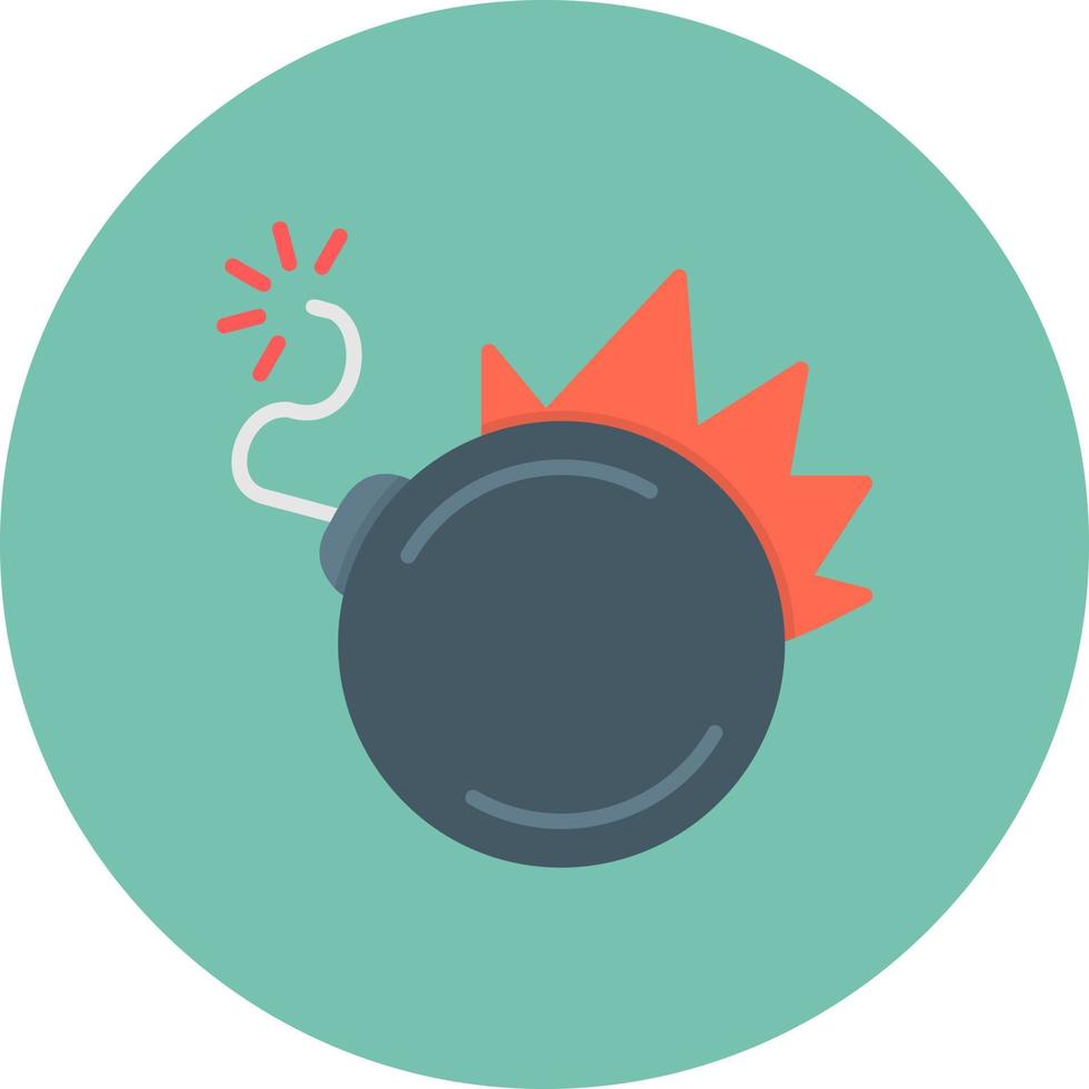 diseño de icono creativo de bomba vector