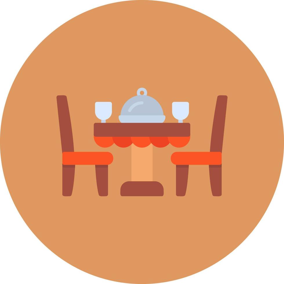 Dinner Creative Icon Design vector