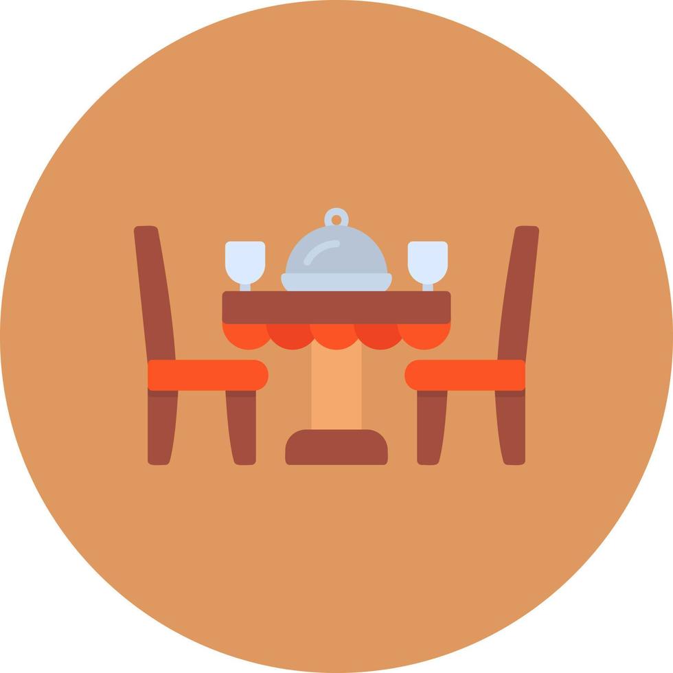 diseño de icono creativo de cena vector