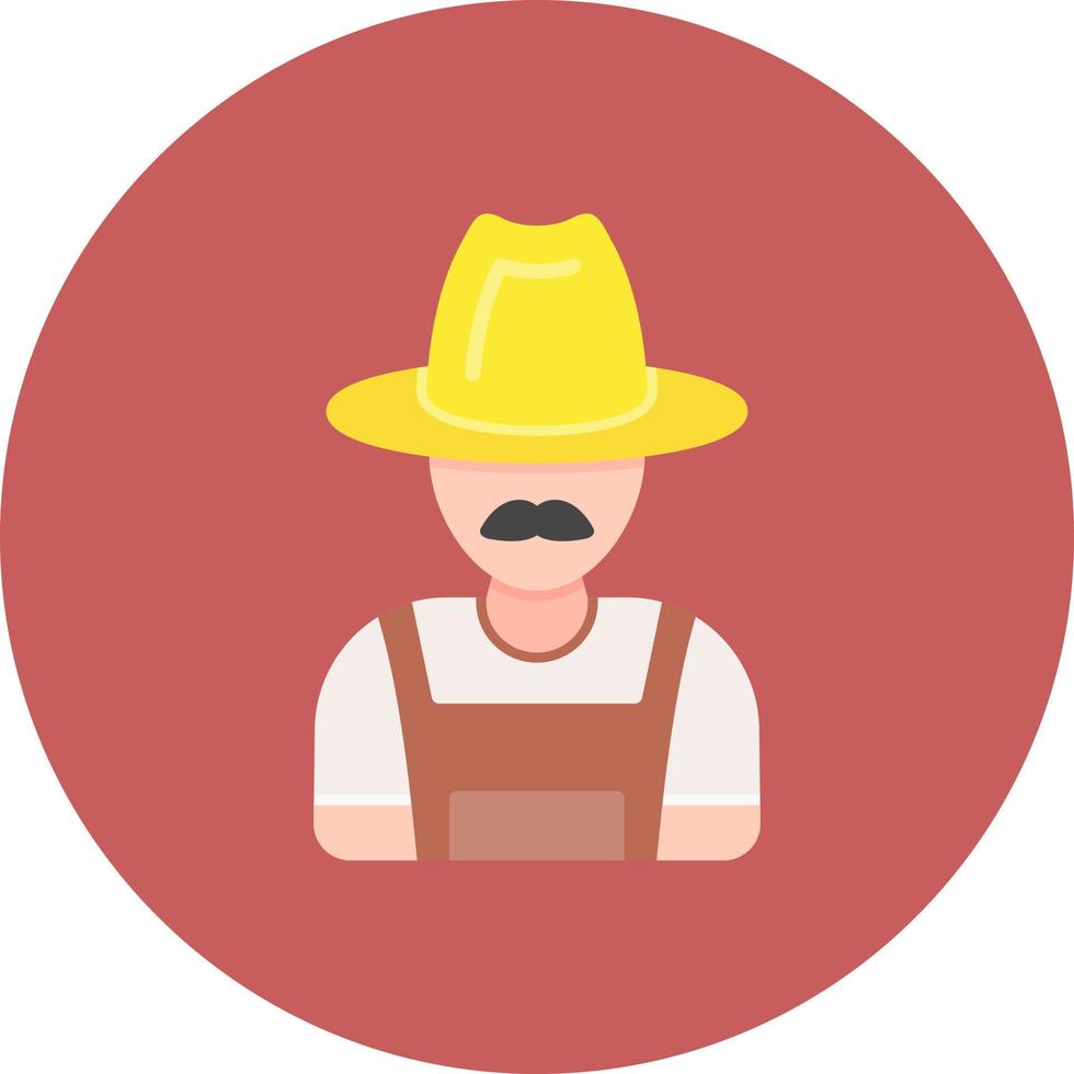 Farmer Creative Icon Design vector