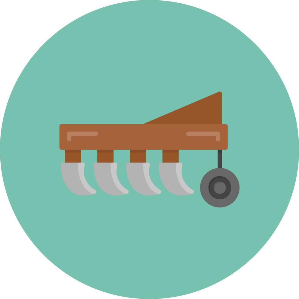 Plow Creative Icon Design vector