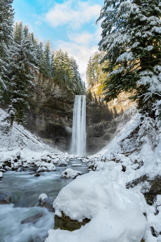 Winter at Brandywine Falls photo