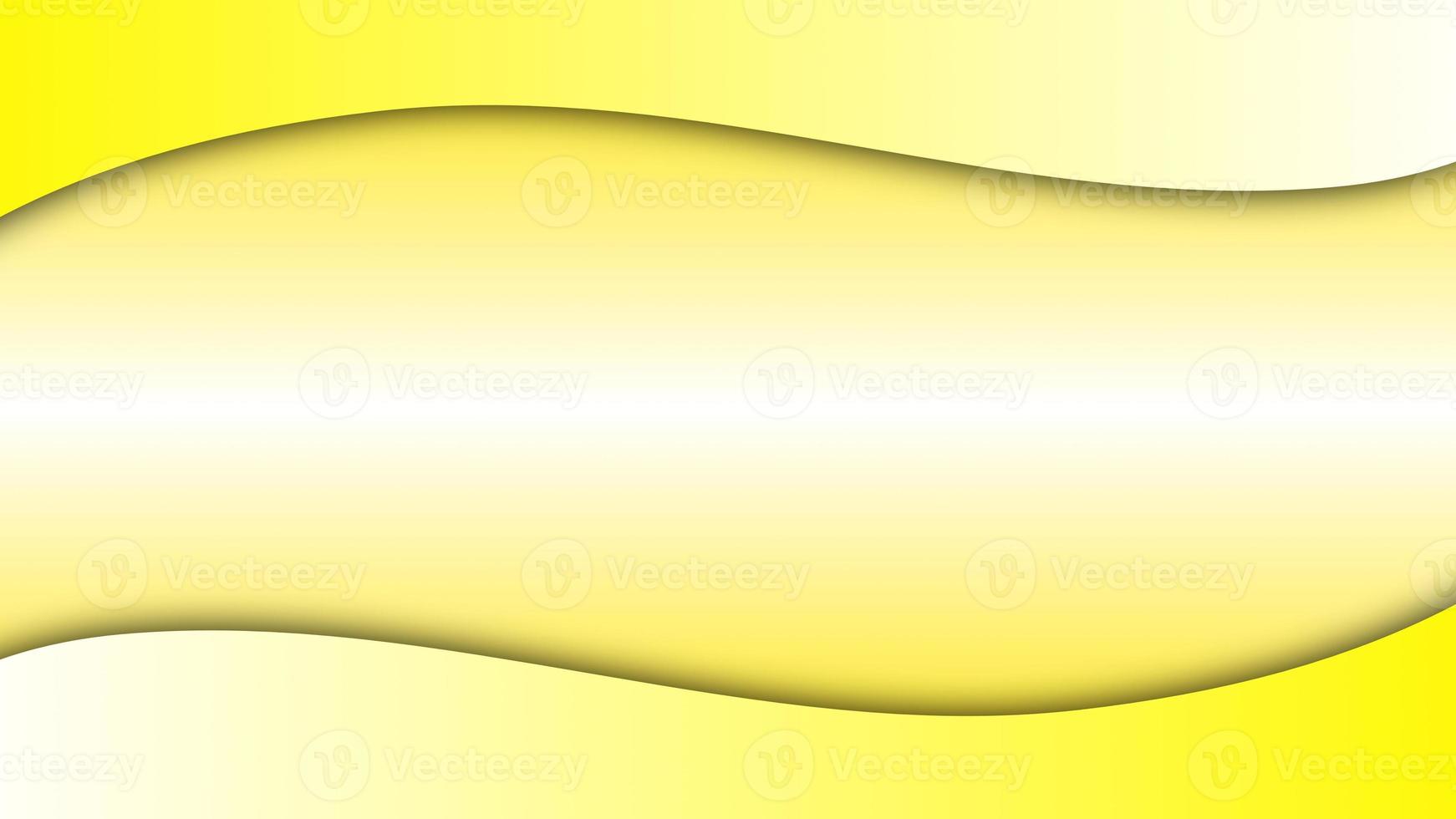 Abstract background gradient wave yellow simple modern elegant premium photo