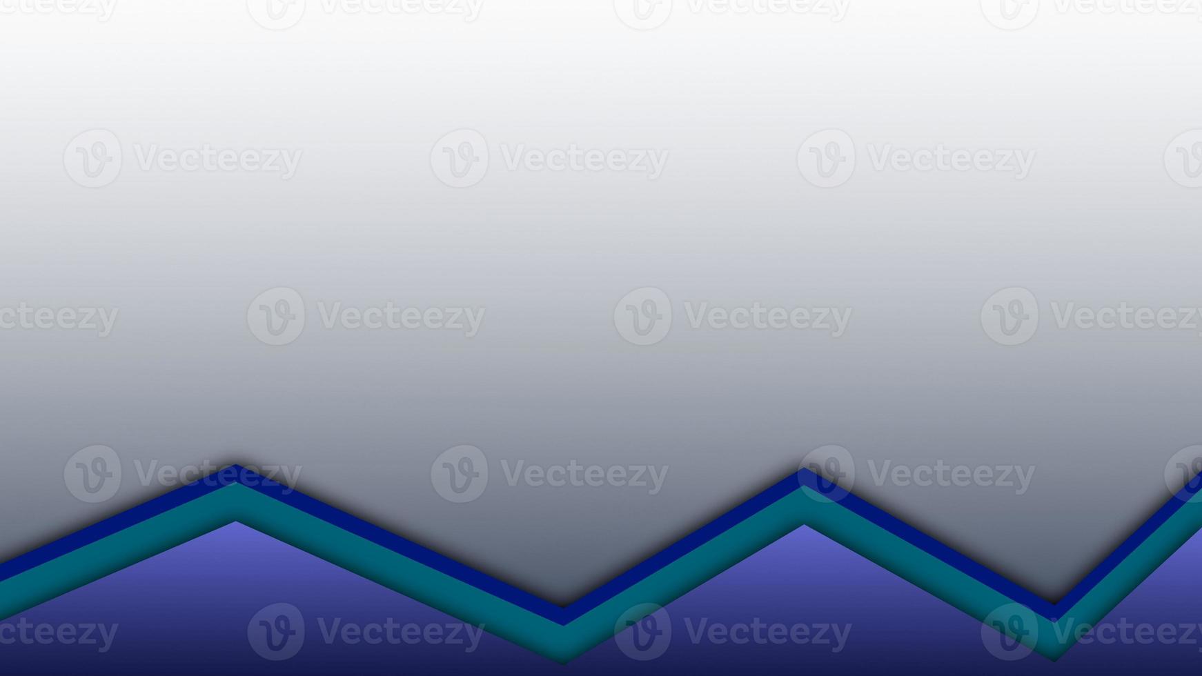 Abstract background blue gradient zig zag simple modern elegant premium photo