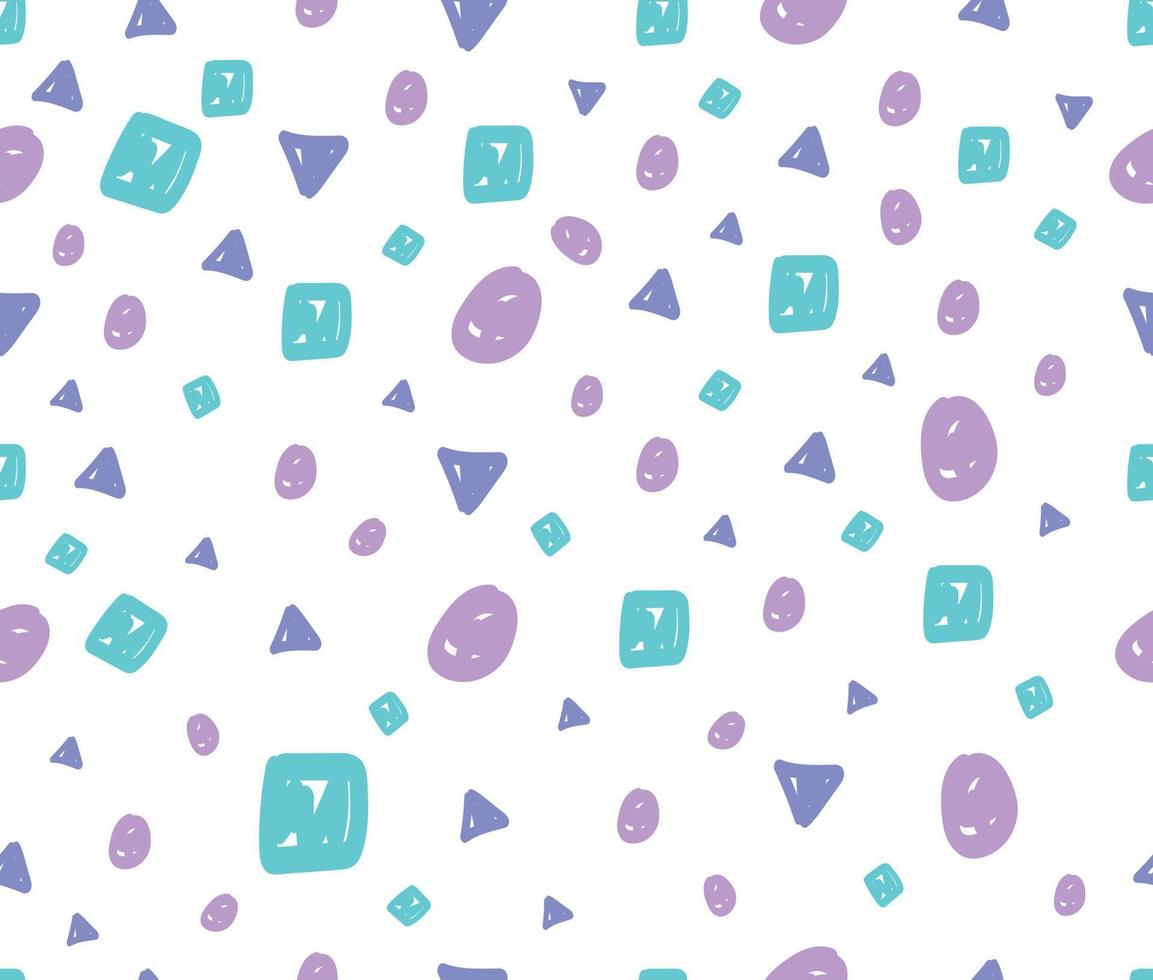 colorful geometric seamless pattern design vector