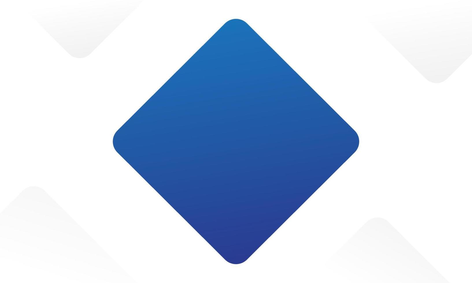 eps10 vector blue geometric round corner square overlapping blue frame background for Business presentation