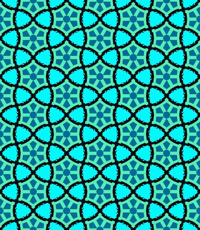 patrón abstracto sin costuras de varios colores. fondo y telón de fondo. multicolor colorido diseño ornamental. vector