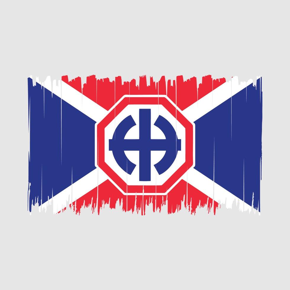 Soviet Flag Brush vector