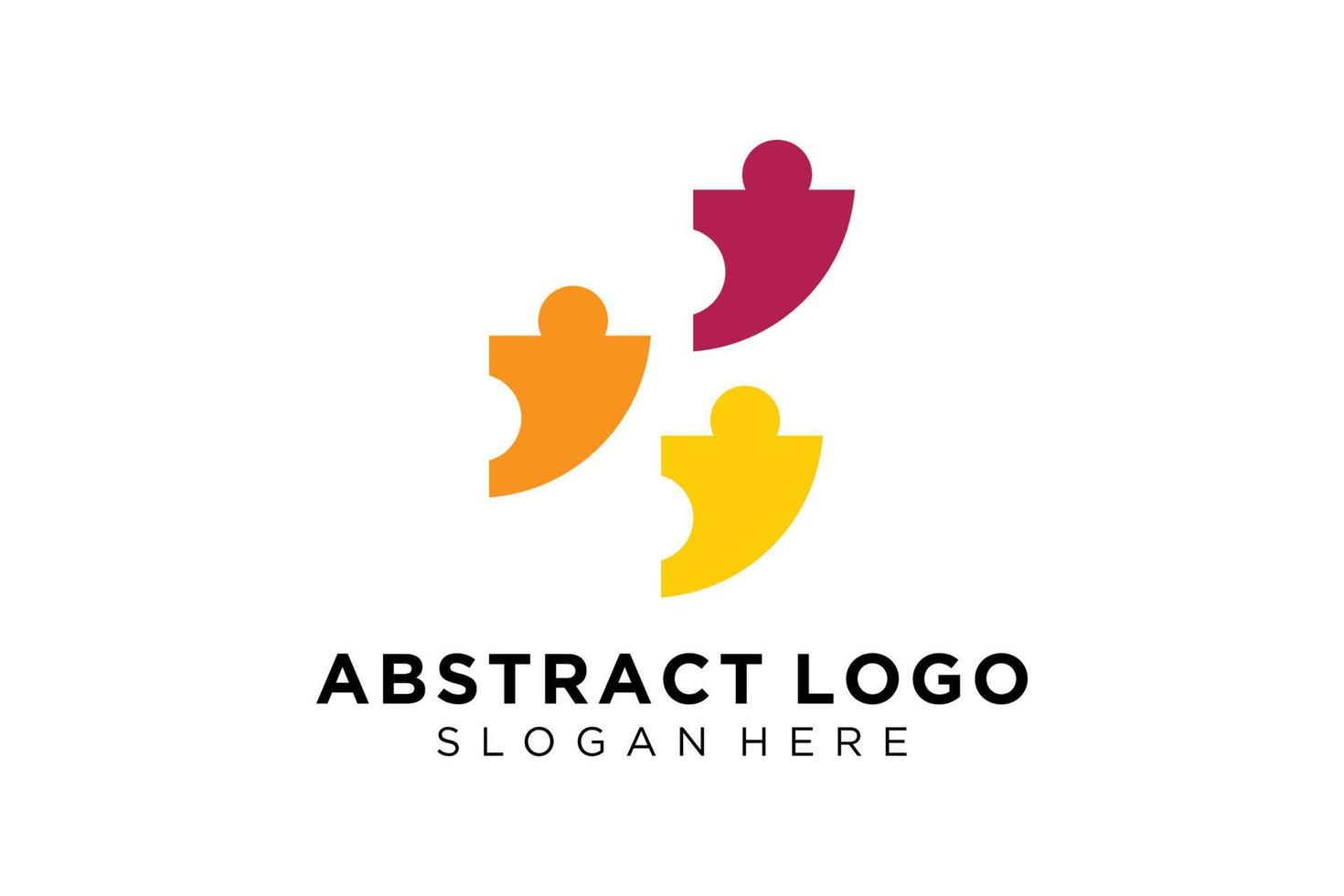 colección de logotipos de personas y familias abstractas vectoriales, iconos de personas, plantilla de logotipo de salud, símbolo de cuidado. vector