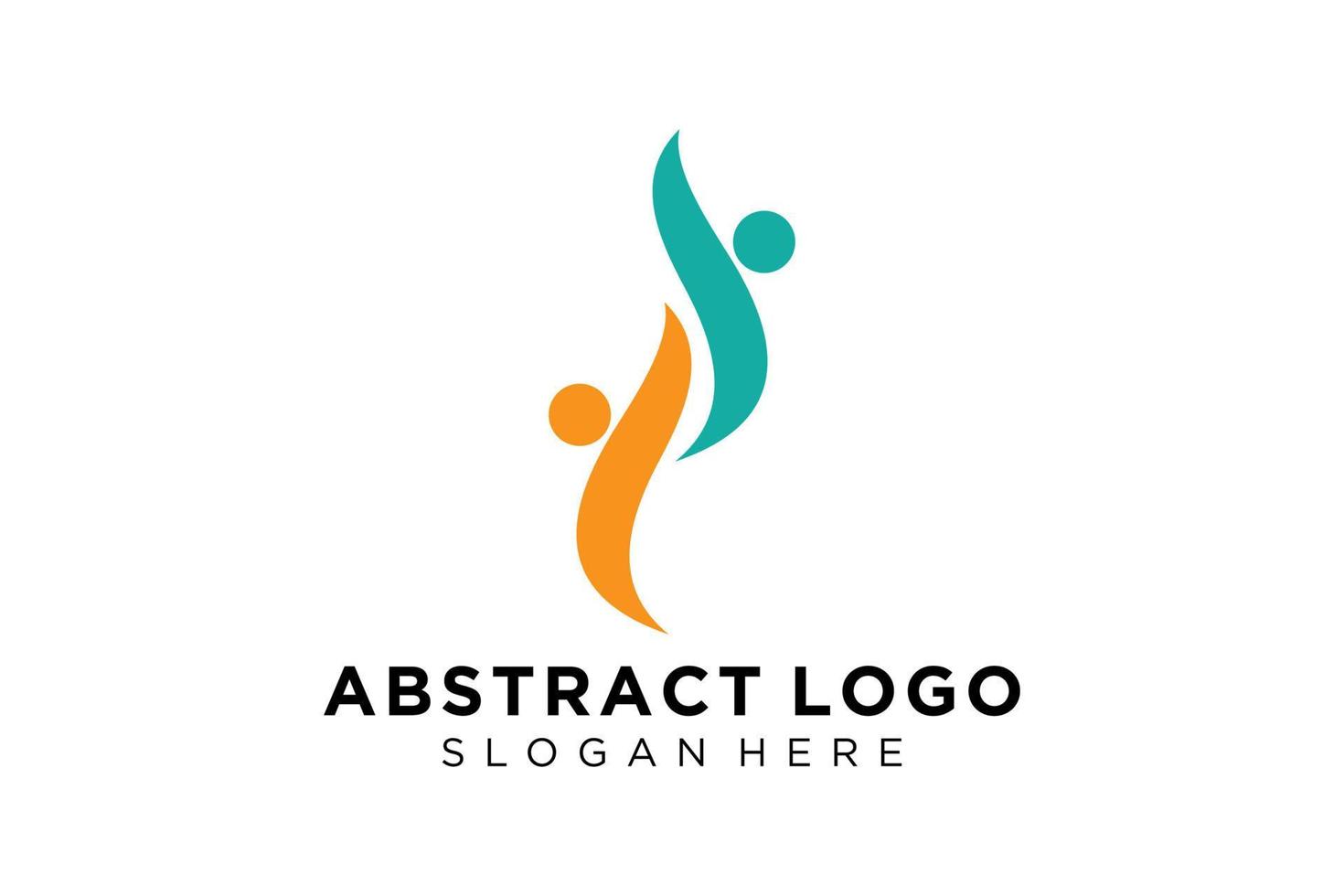 Vector abstract people and family logo collection,people icons, health logo template, care symbol.