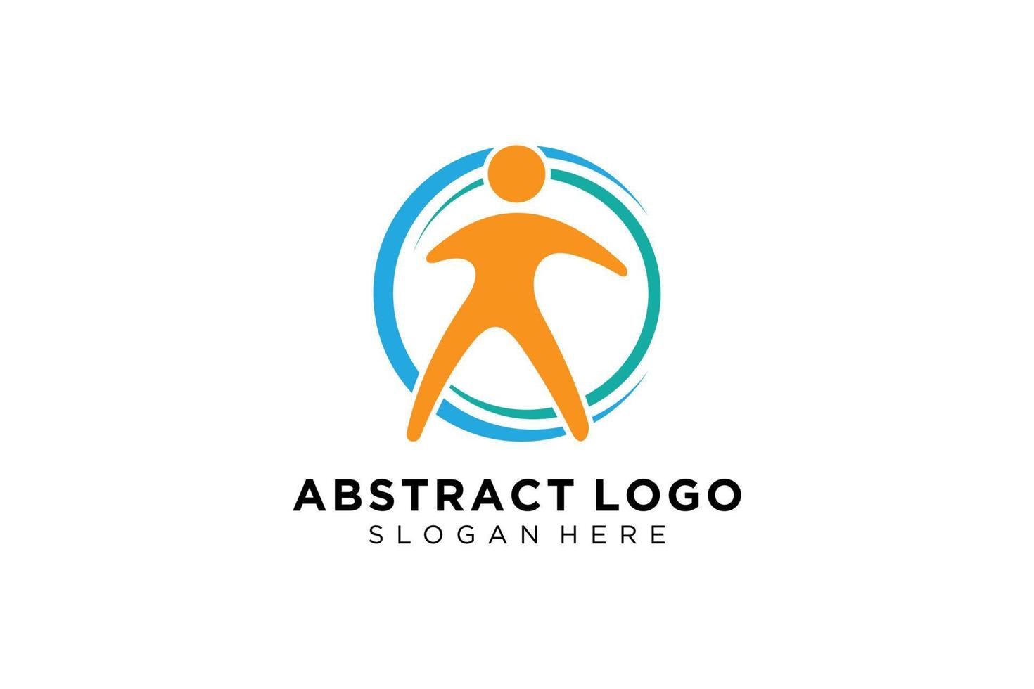 Vector abstract people and family logo collection,people icons, health logo template, care symbol.