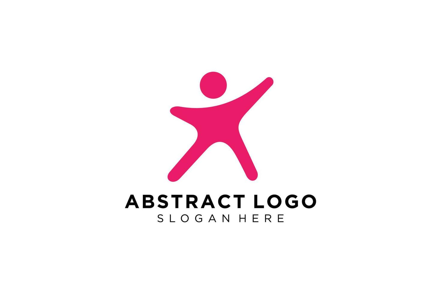 Vector abstract people and family logo collection,people icons, health logo template, care symbol.