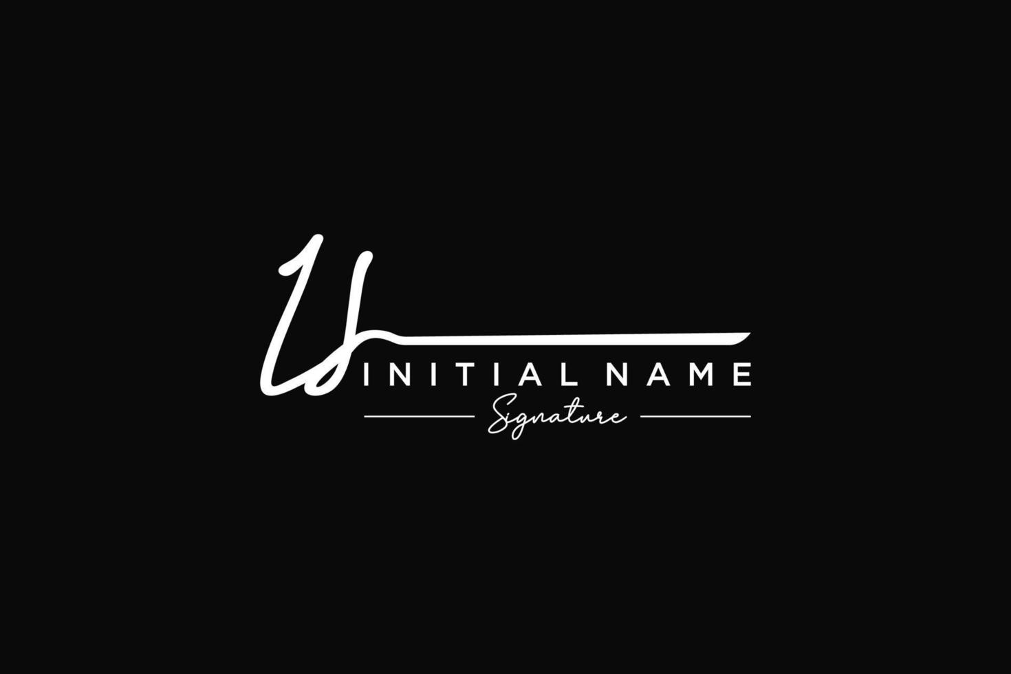 Initial IS signature logo template vector. Hand drawn Calligraphy lettering Vector illustration.