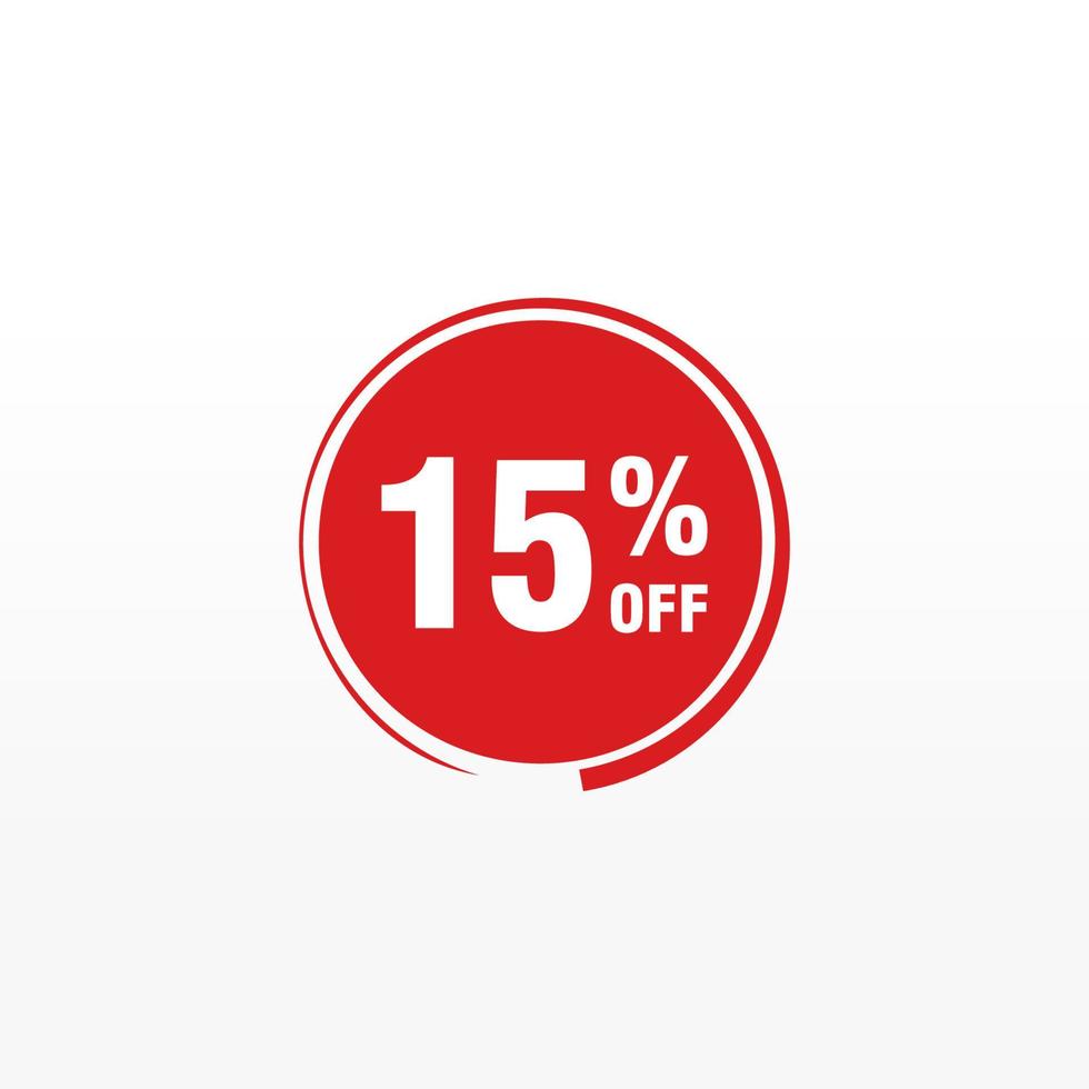 15 discount, Sales Vector badges for Labels, , Stickers, Banners, Tags, Web Stickers, New offer. Discount origami sign banner.