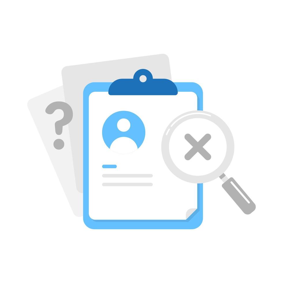 user not found, account not register concept illustration flat design vector eps10. modern graphic element for landing page, empty state ui, infographic, icon
