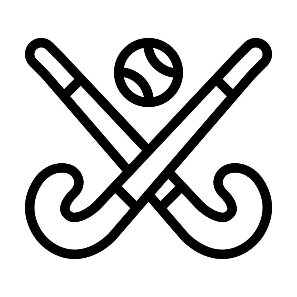 diseño de icono de hockey vector