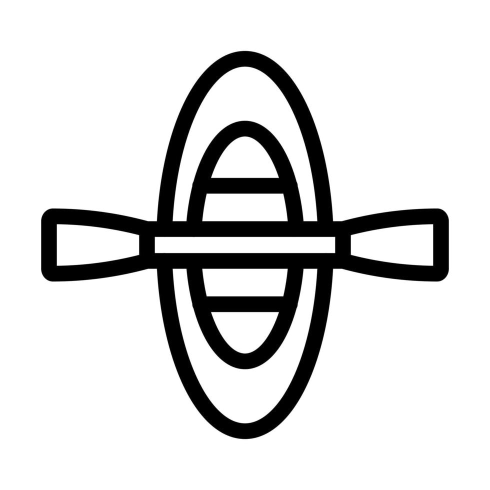 Canoe Icon Design vector