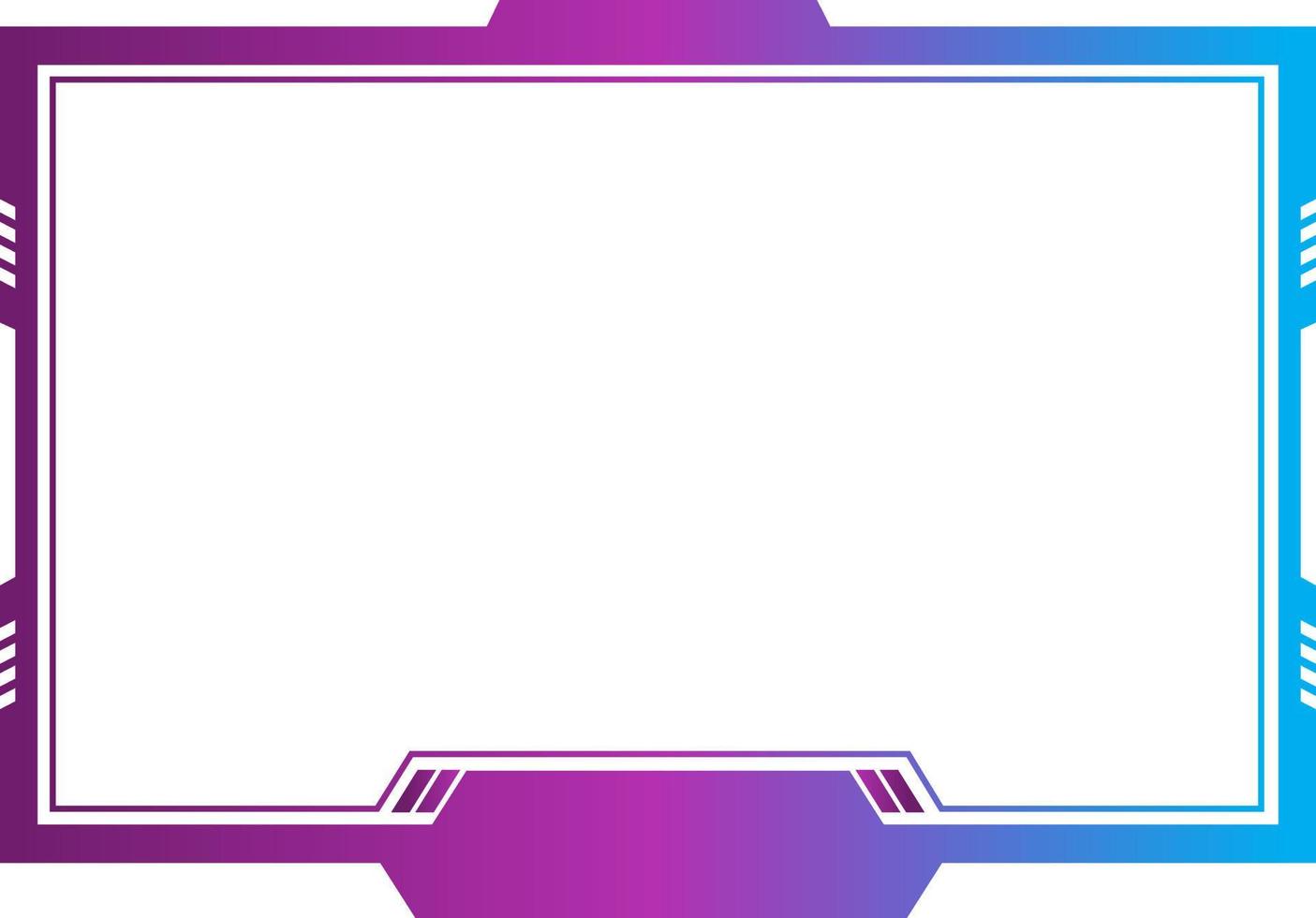 Twitch Live Stream Clipart Vector Border HD