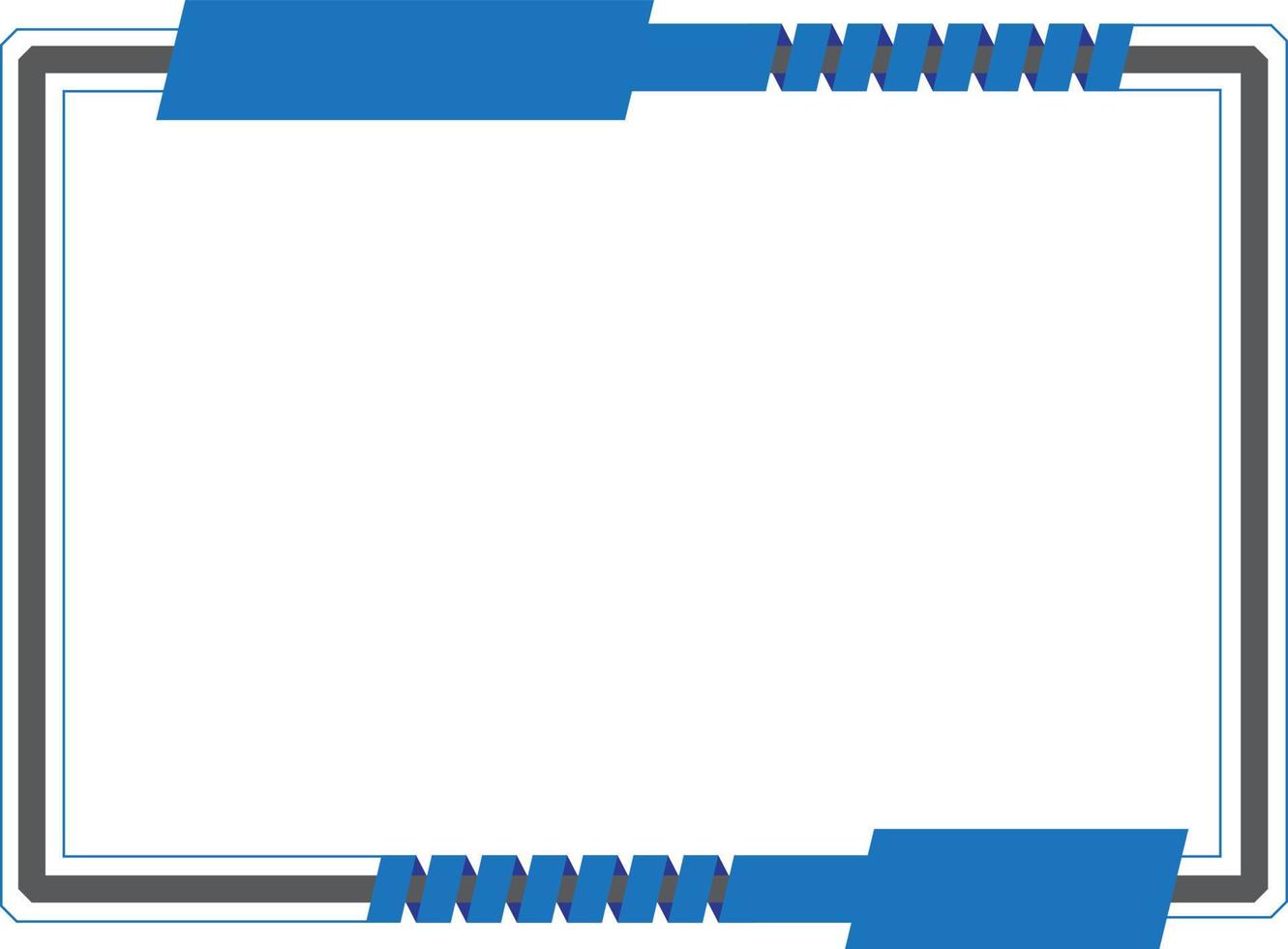 Twitch Border Streaming Overlay Live Transparent Art vector