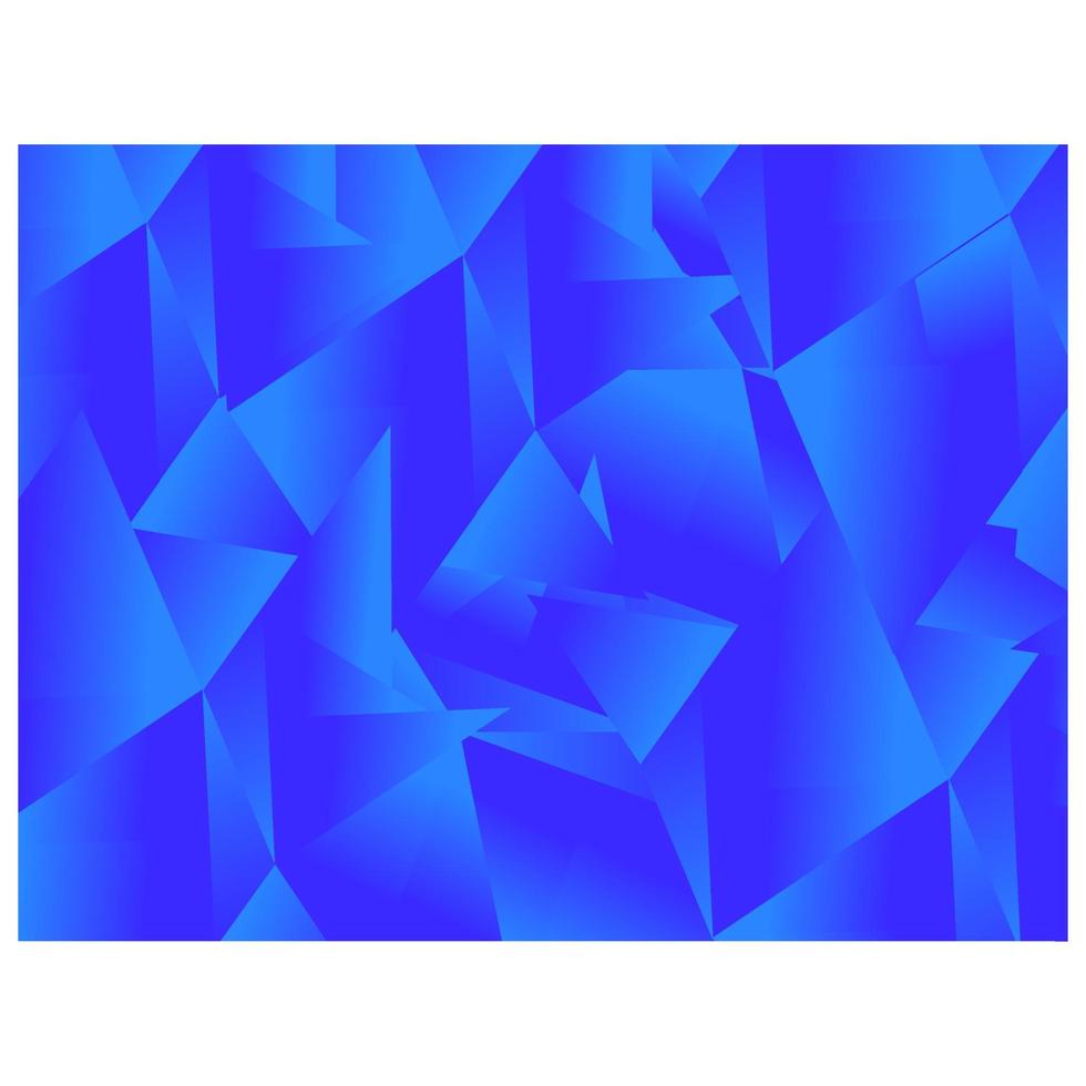 Abstract geometric blue background Royalty Free Vector Image