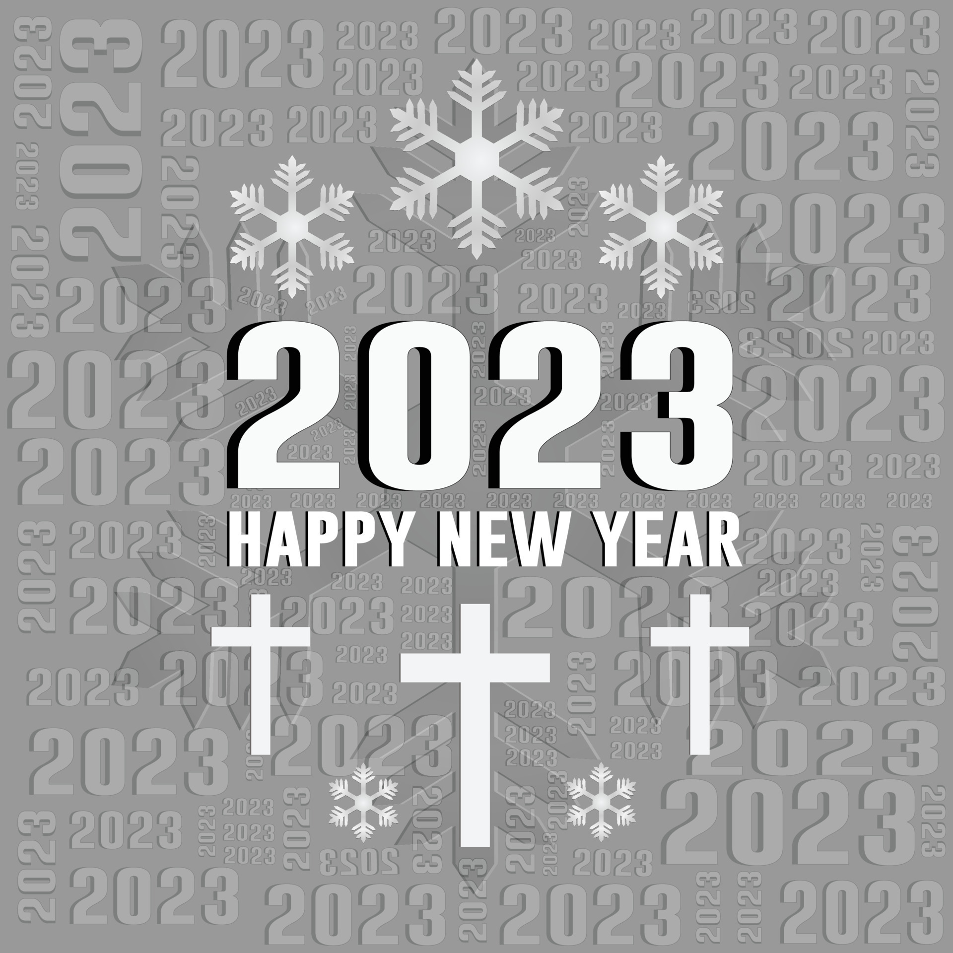 Happy New Year 2023 Festival Vector Or Background Design 16029596 Vector  Art At Vecteezy