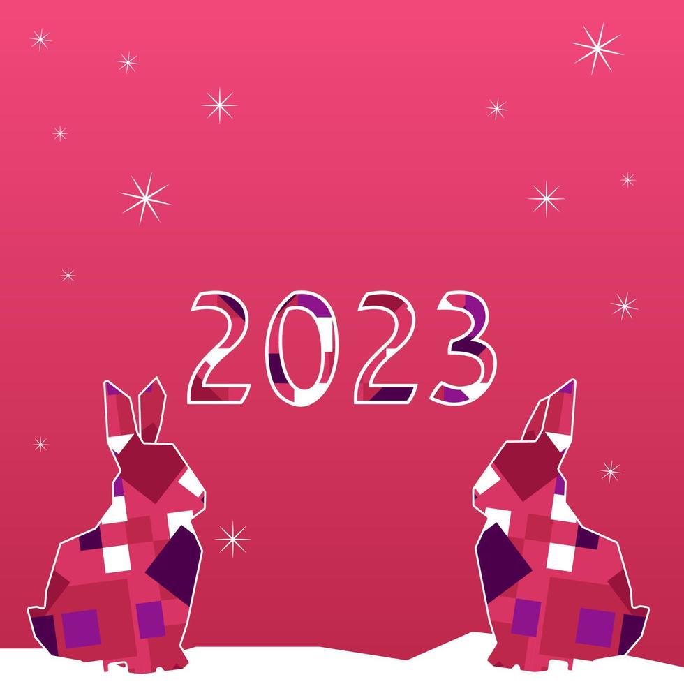 Template 2023 calendar cover concept. Happy New Year posters. Abstract design 2023 for vector celebration and season decoration, backgrounds, branding, banner, cover, card and social media templates.