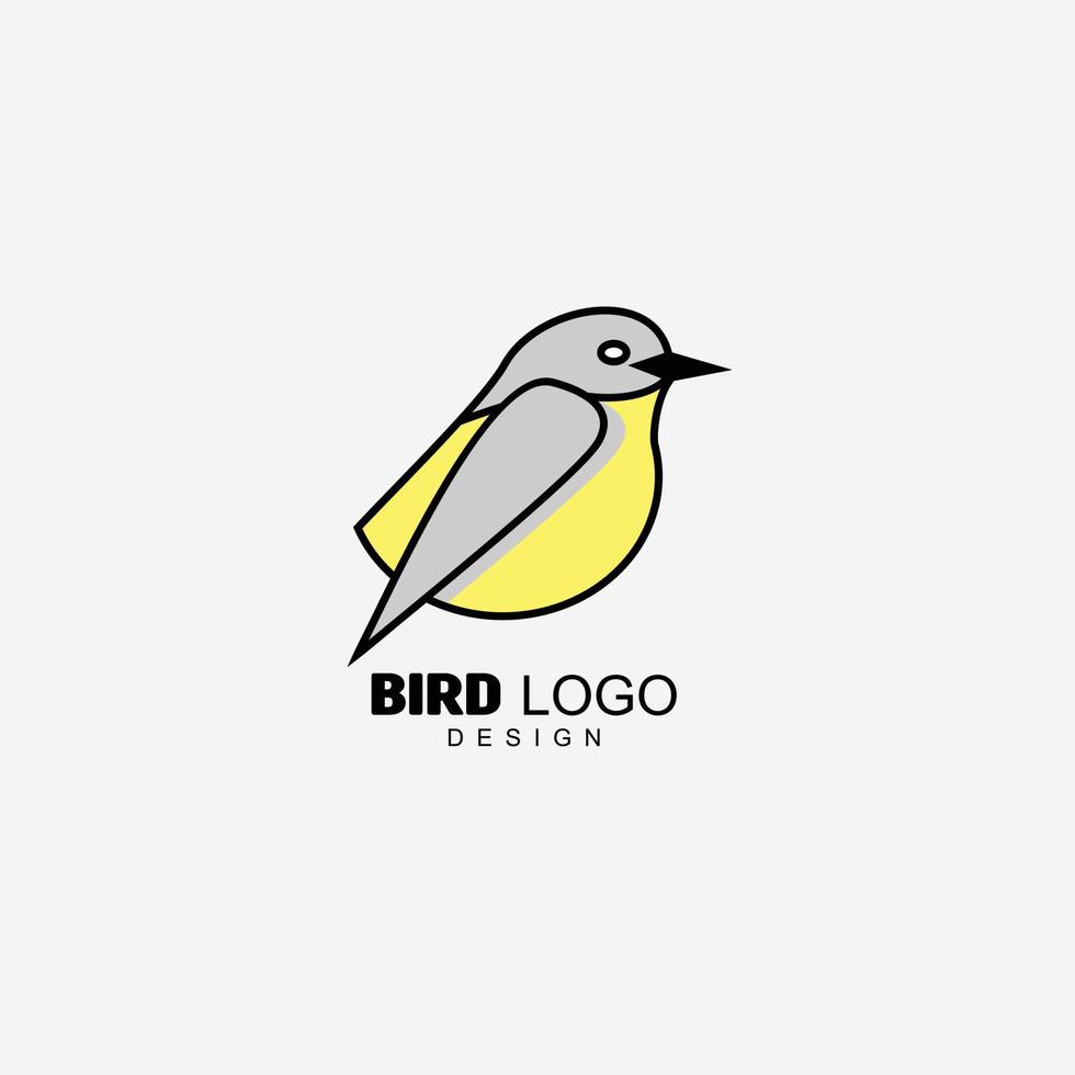 icon vector bird logo gradient colorful