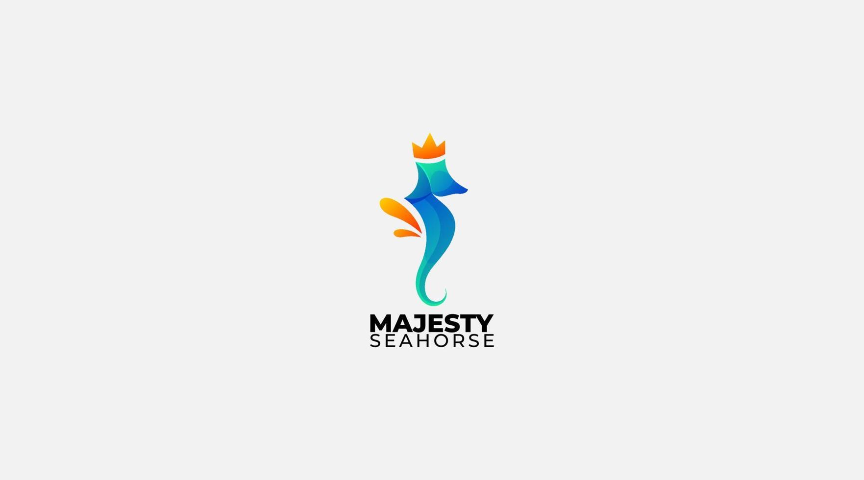 majestad vector logo diseño plantilla hermoso icono