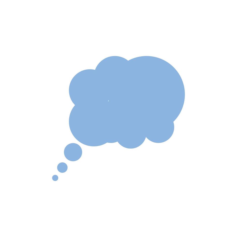 Speech bubble Logo template vector illustration