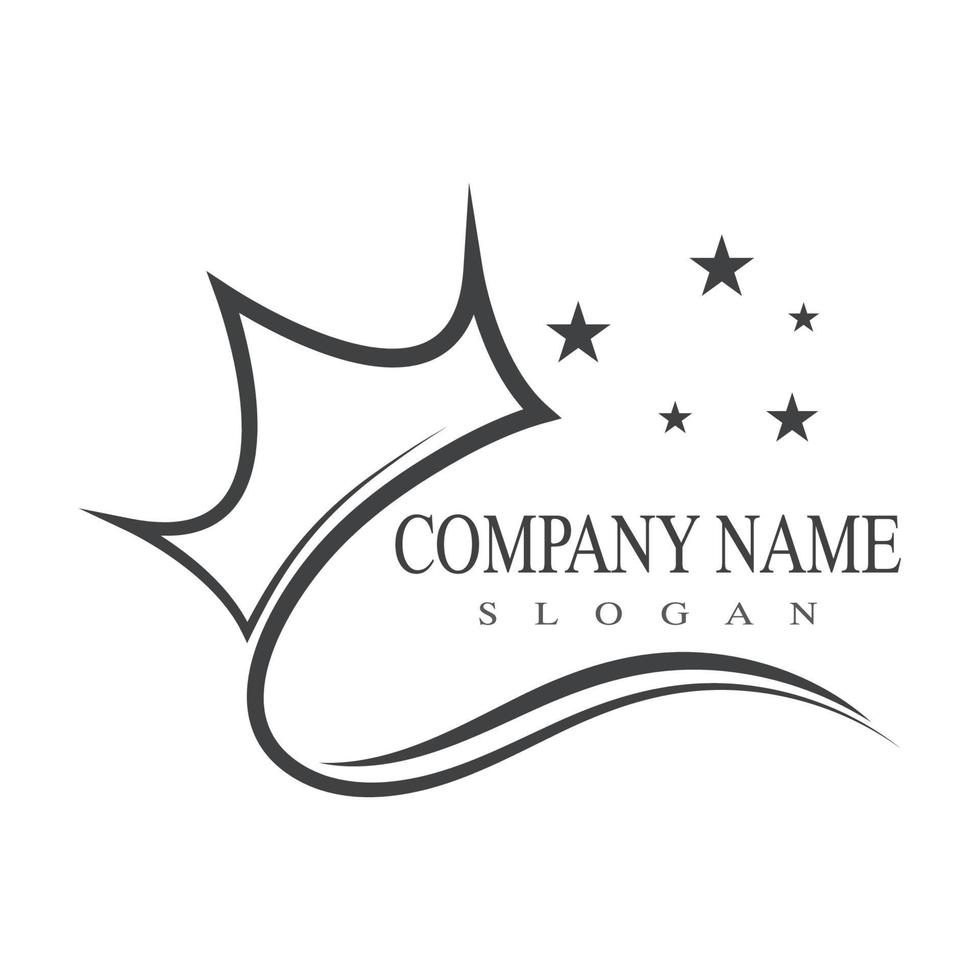 Crown Logo Template vector icon illustration design