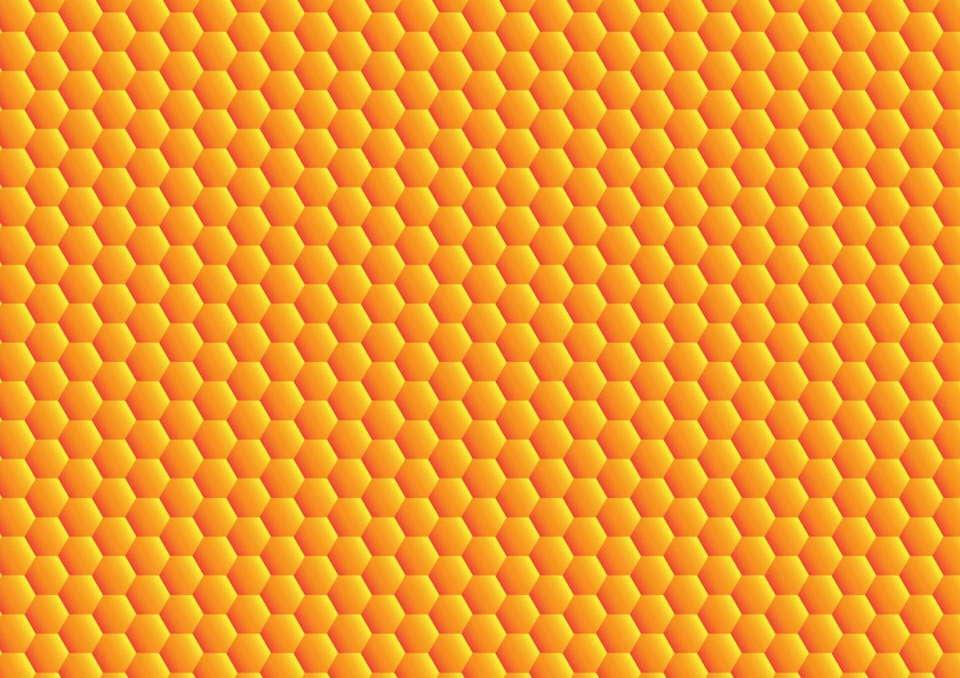Beehive on golden screen. Abstract hexagonal pattern background. Hexagon design. Vector geometric