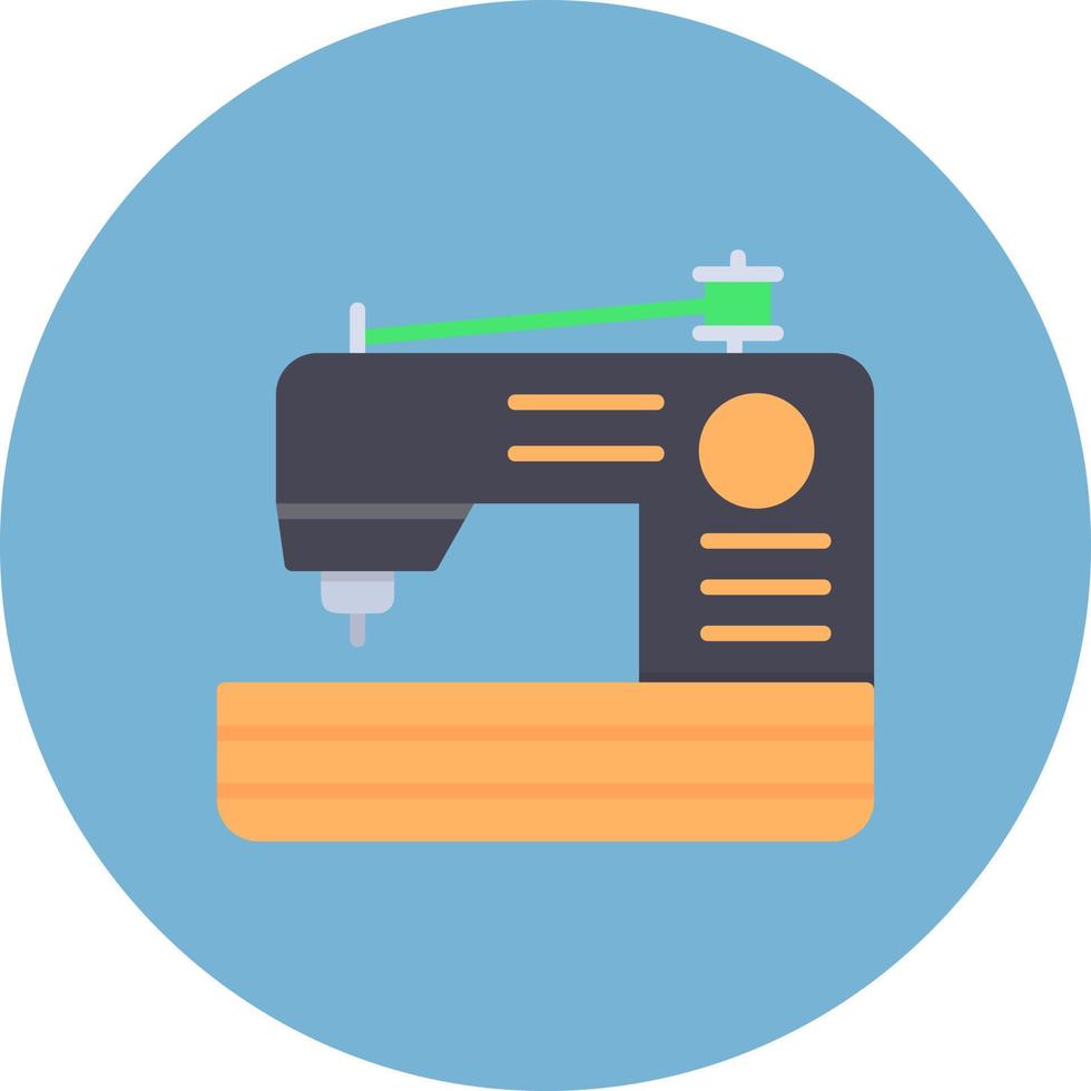Sewing Machine Creative Icon Design vector