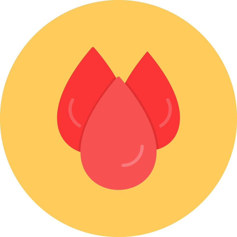 Blood Creative Icon Design vector