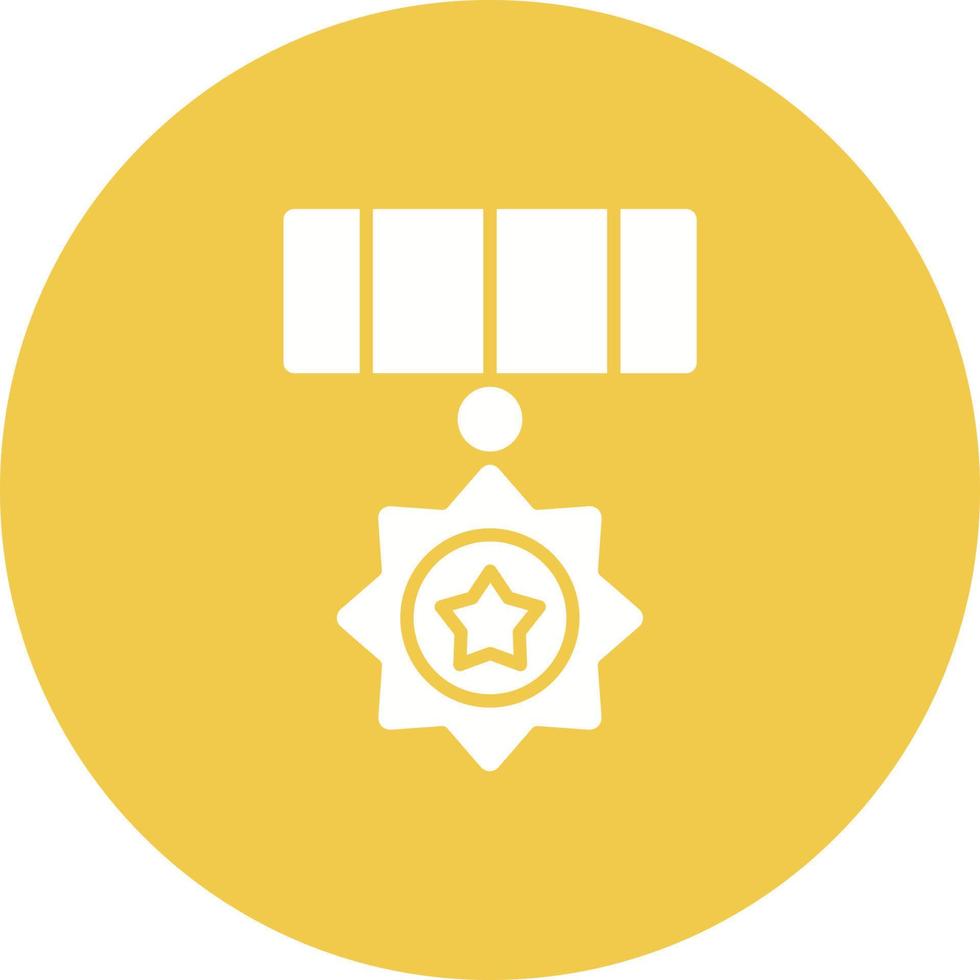 icono de círculo de glifo de emblema vector