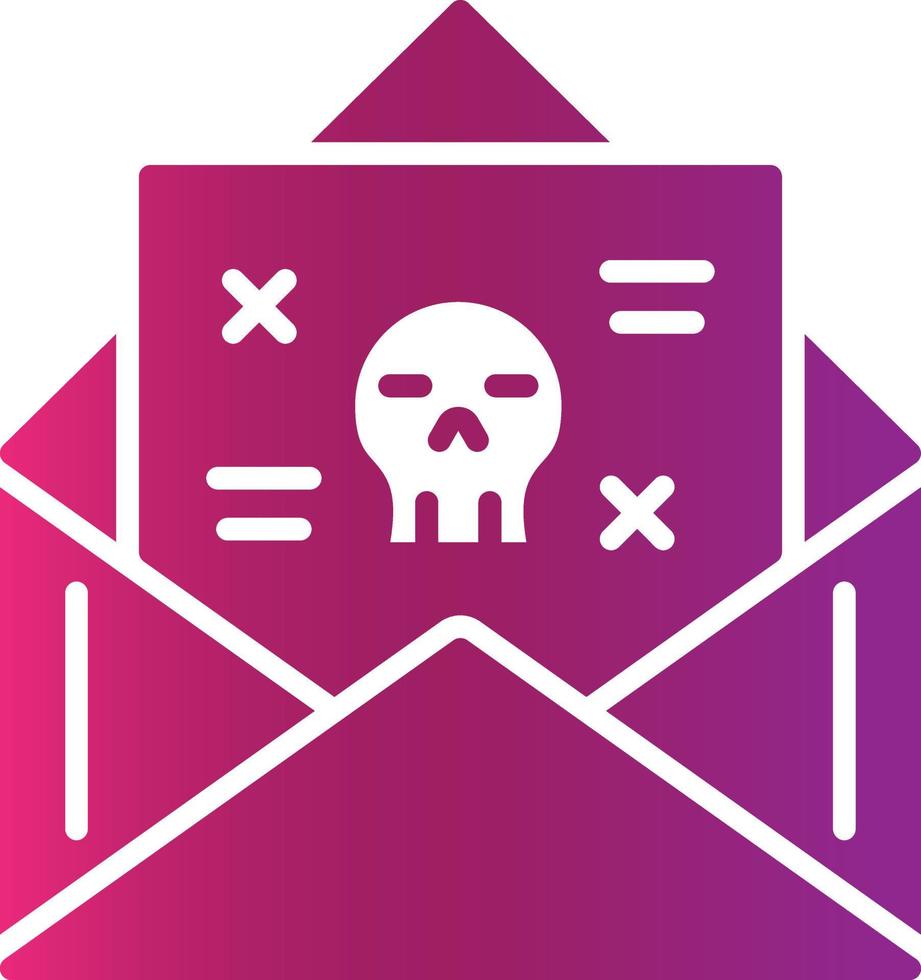 Blackmail Creative Icon Design vector