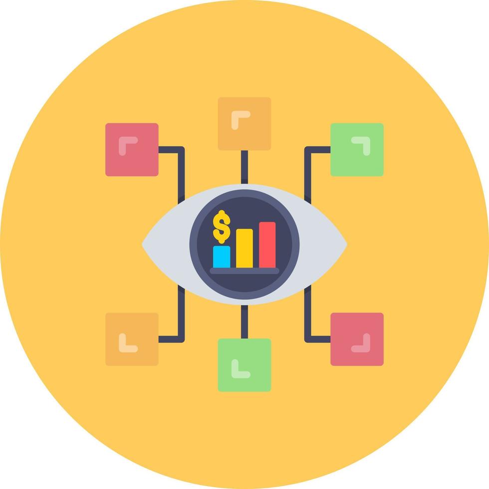 Vision Creative Icon Design vector