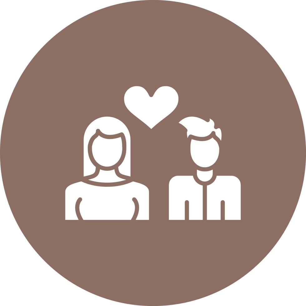 Proposing Glyph Circle Icon vector