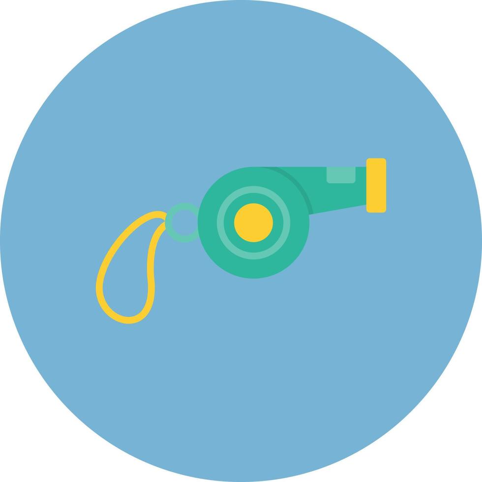 Whistle Creative Icon Design vector