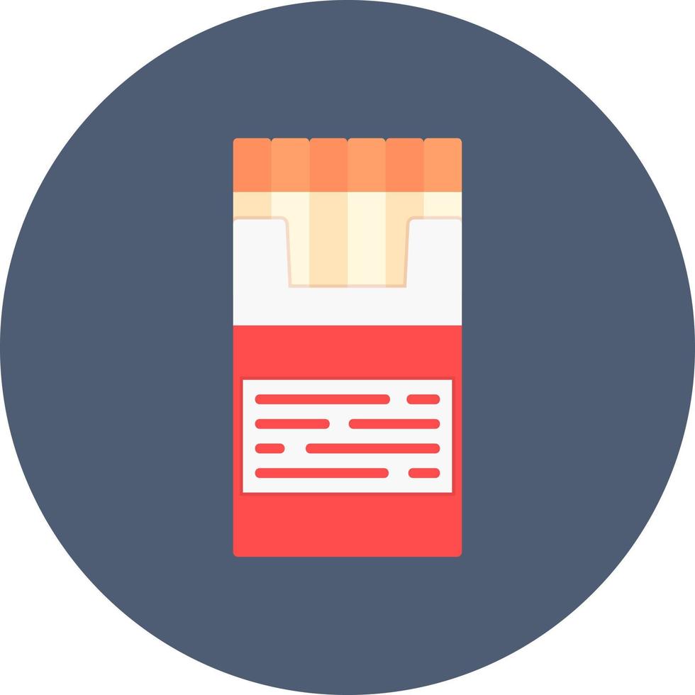 Cigarette Creative Icon Design vector
