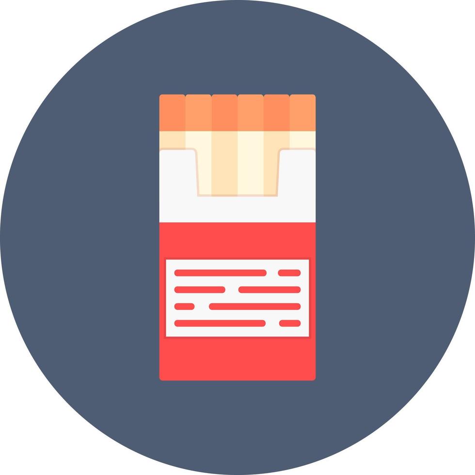 Cigarette Creative Icon Design vector