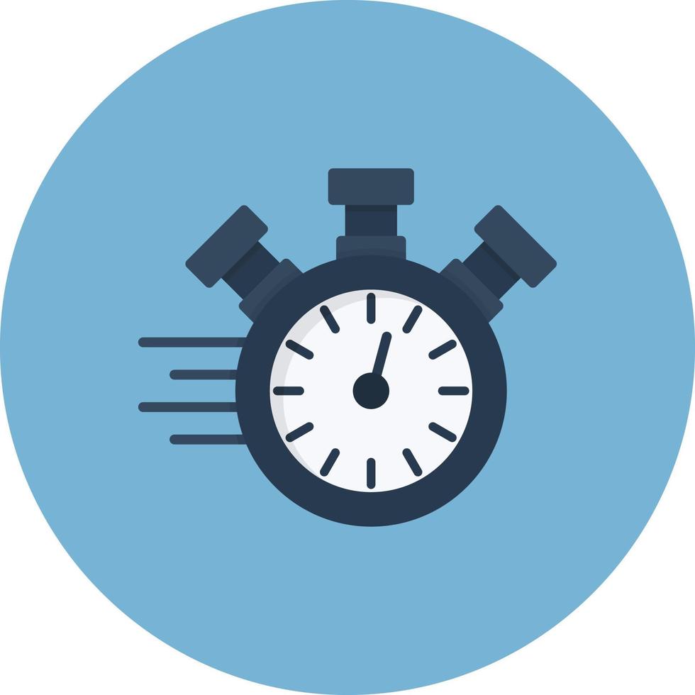 Stopwatch Creative Icon Design vector