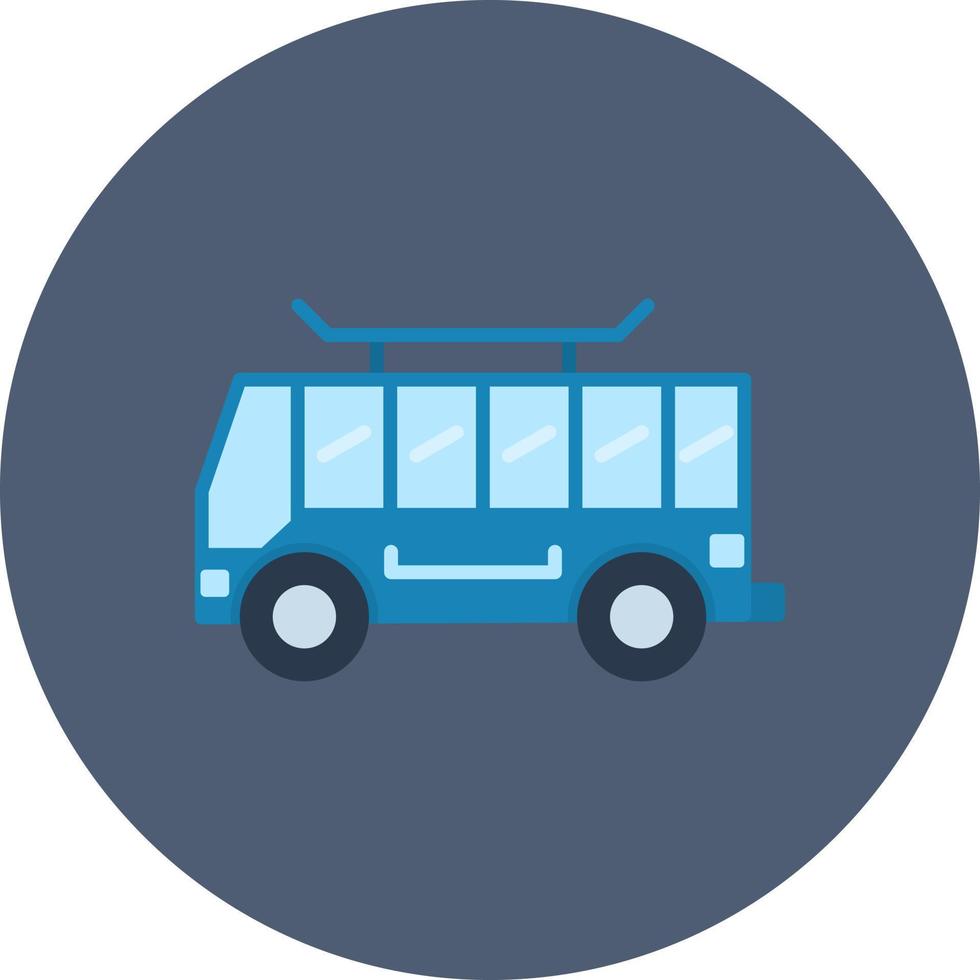 diseño de icono creativo de autobús vector