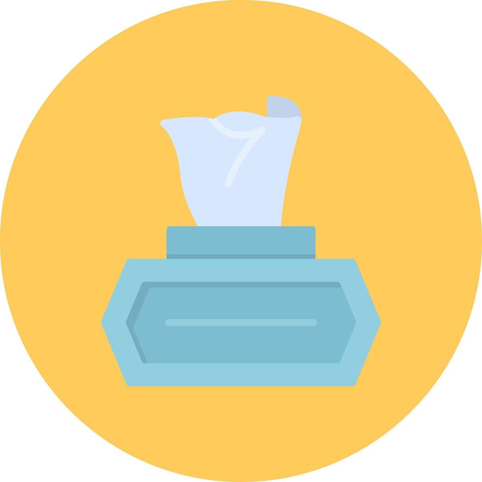 Wet Wipes Creative Icon Design vector