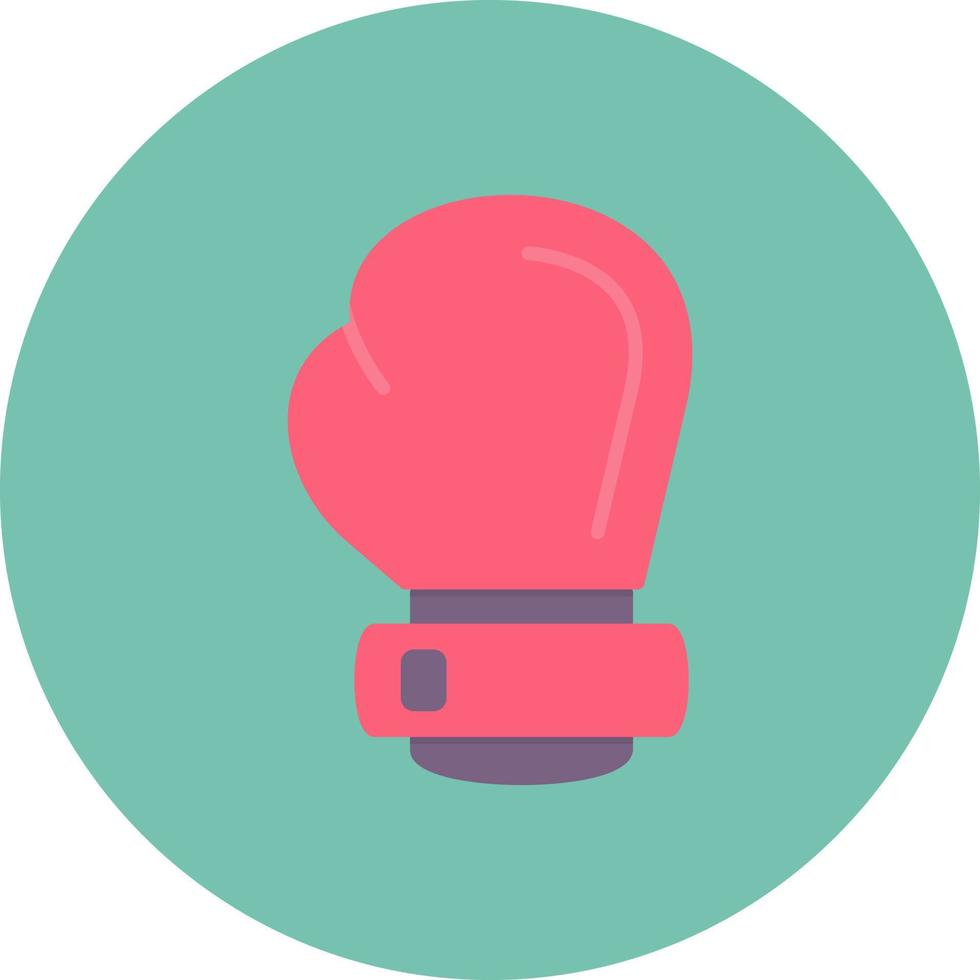 Boxing Glove Creative Icon Design vector