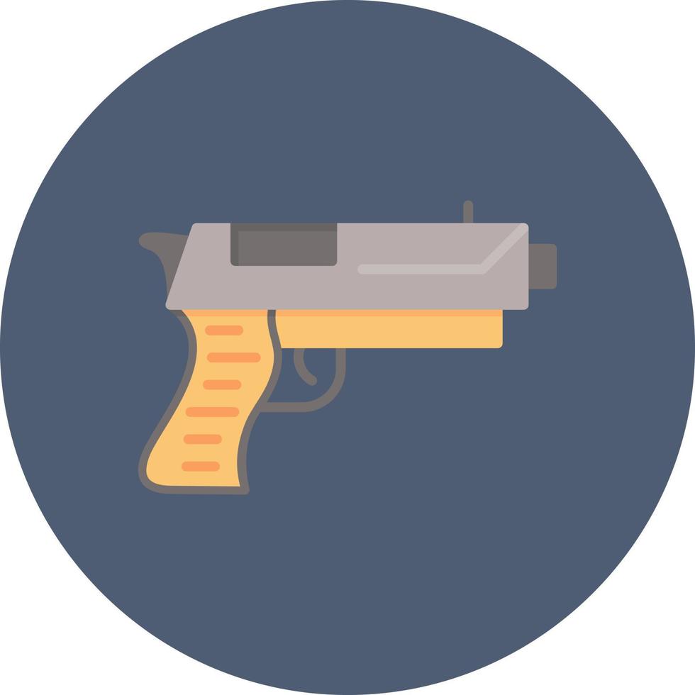 Gun Creative Icon Design vector