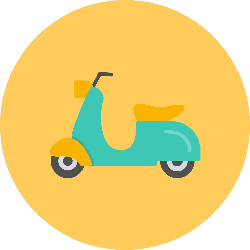 Scooter Creative Icon Design vector